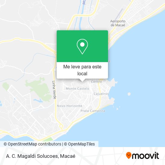 A. C. Magaldi Solucoes mapa