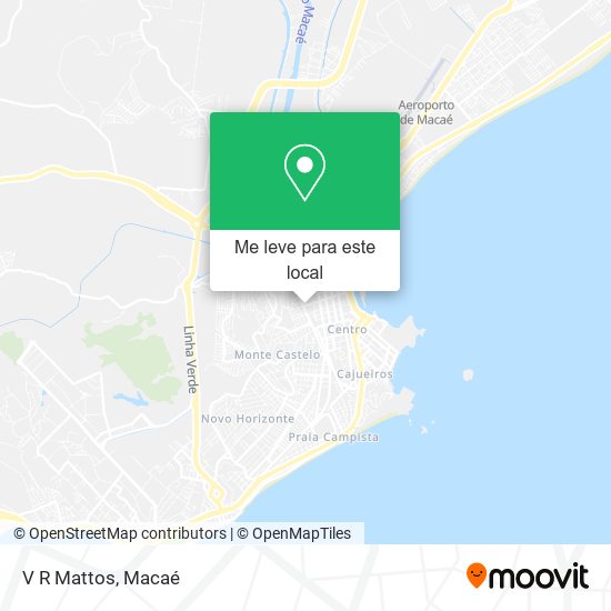 V R Mattos mapa
