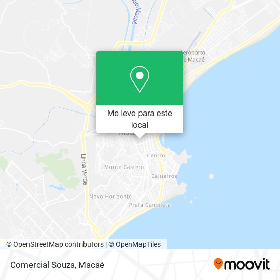 Comercial Souza mapa