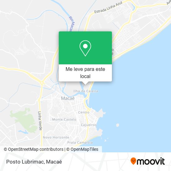 Posto Lubrimac mapa