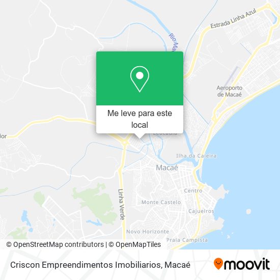 Criscon Empreendimentos Imobiliarios mapa