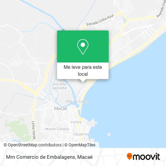 Mm Comercio de Embalagens mapa
