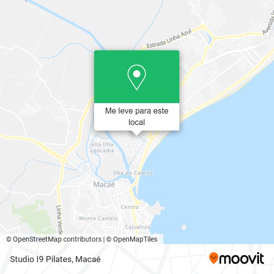 Studio I9 Pilates mapa