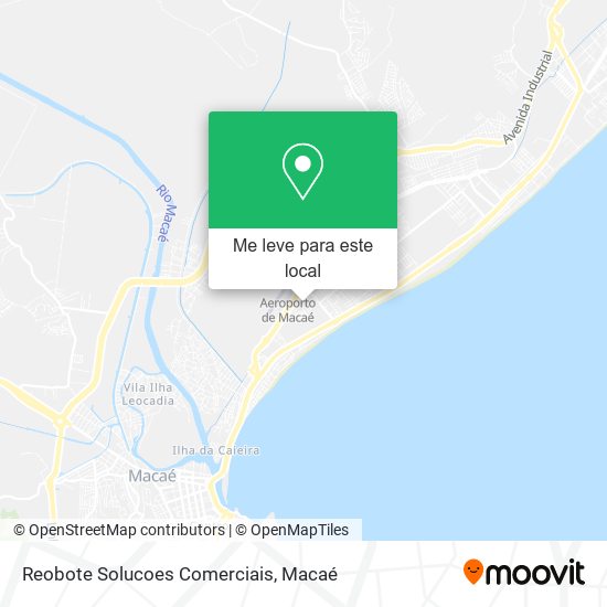 Reobote Solucoes Comerciais mapa