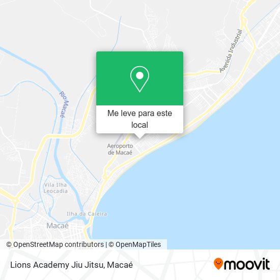 Lions Academy Jiu Jitsu mapa