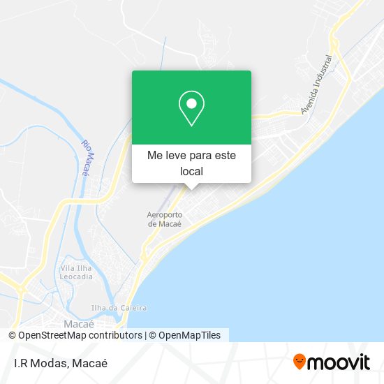 I.R Modas mapa
