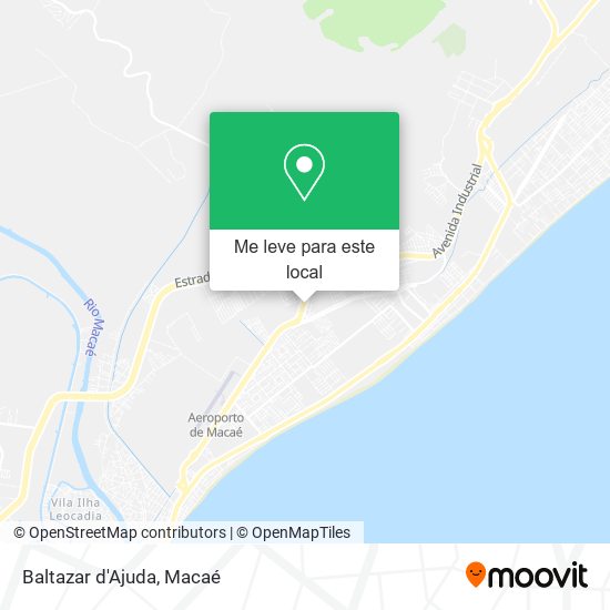 Baltazar d'Ajuda mapa