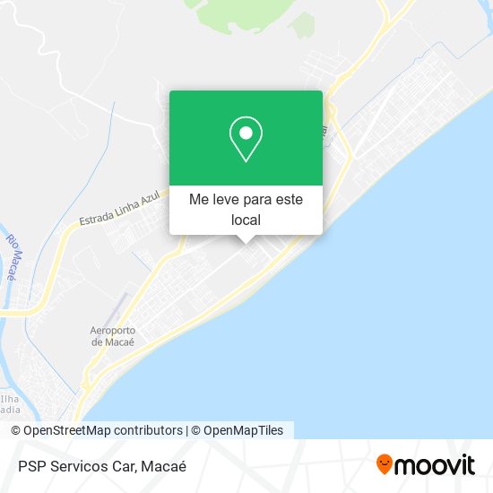 PSP Servicos Car mapa