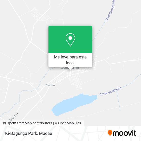 Ki-Bagunça Park mapa
