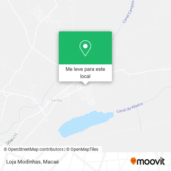 Loja Modinhas mapa