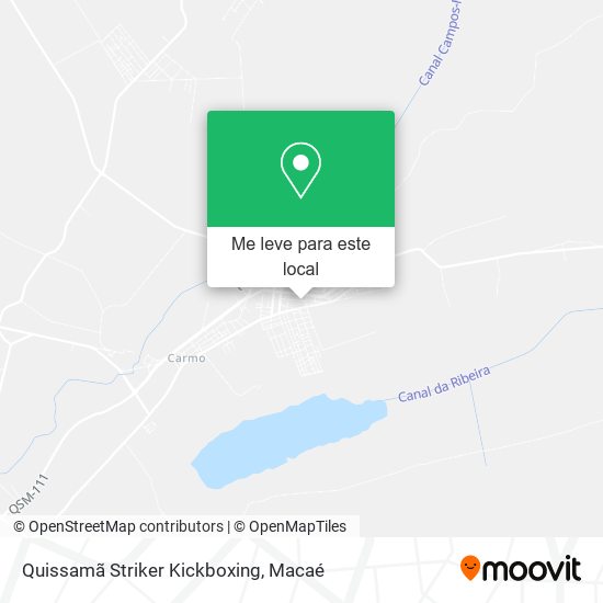 Quissamã Striker Kickboxing mapa