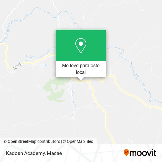 Kadosh Academy mapa