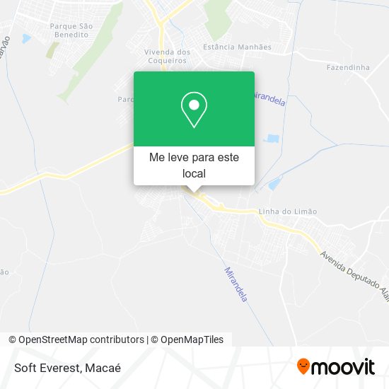 Soft Everest mapa