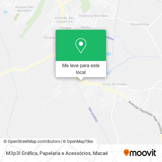 M3p3l Gráfica, Papelaria e Acessórios mapa