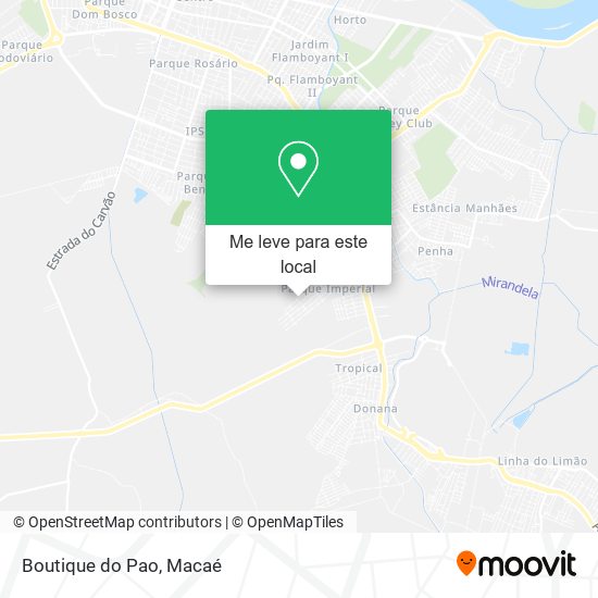 Boutique do Pao mapa