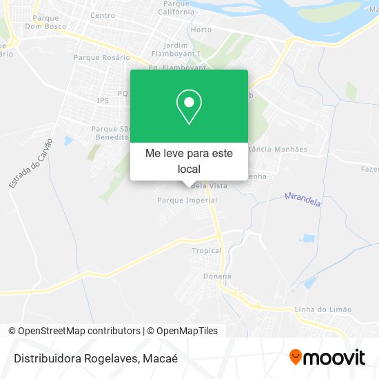 Distribuidora Rogelaves mapa