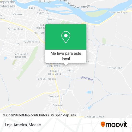 Loja Ameixa mapa