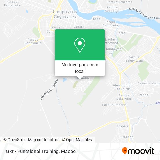 Gkr - Functional Training mapa