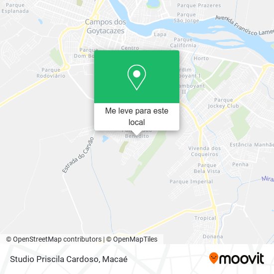 Studio Priscila Cardoso mapa