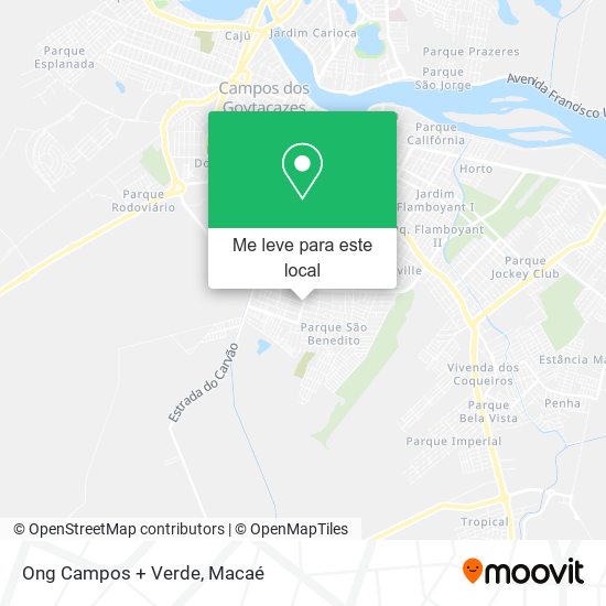 Ong Campos + Verde mapa