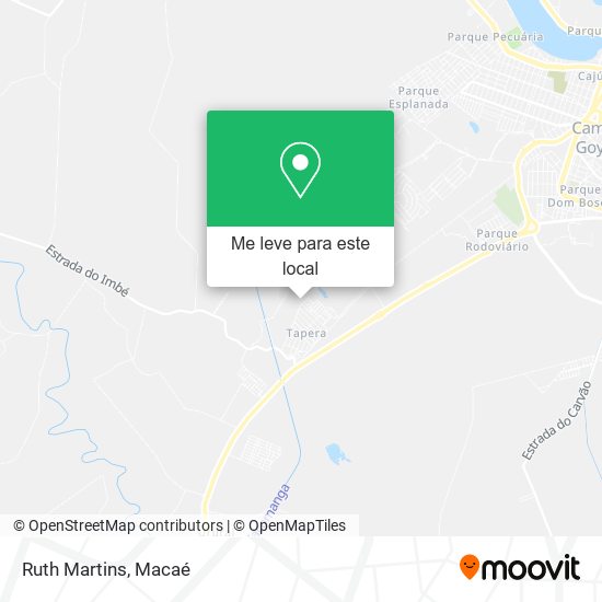 Ruth Martins mapa