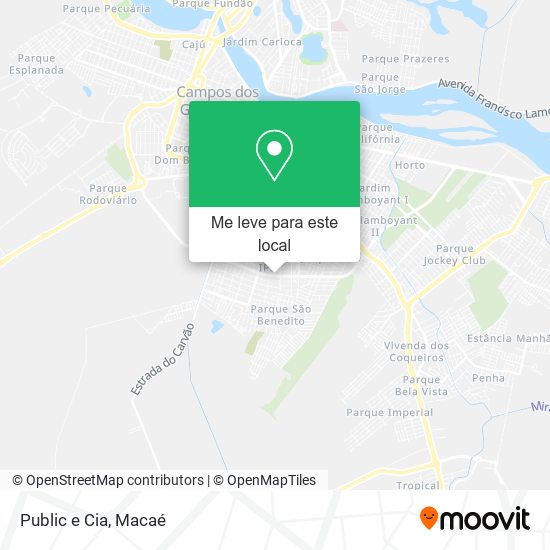 Public e Cia mapa