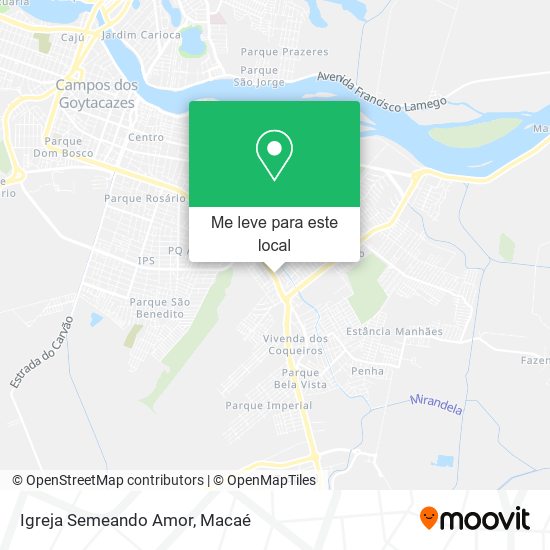 Igreja Semeando Amor mapa