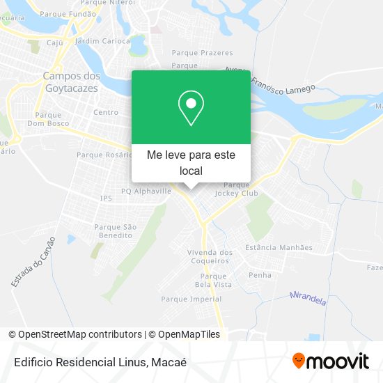 Edificio Residencial Linus mapa
