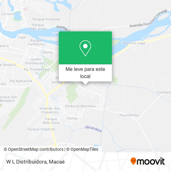 W L Distribuidora mapa