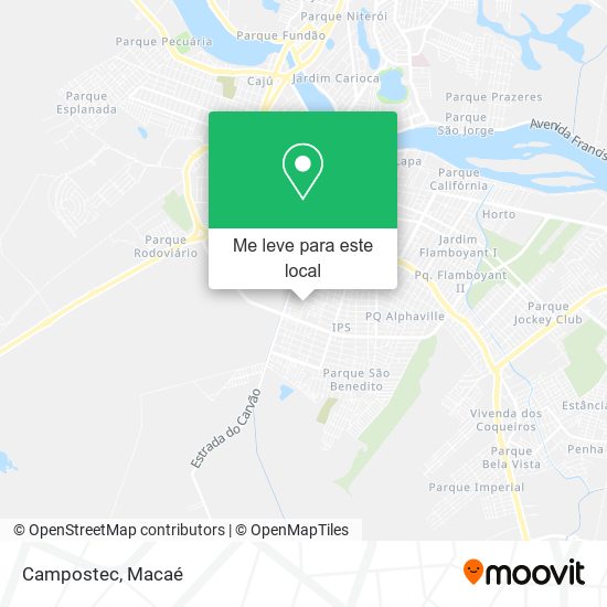 Campostec mapa