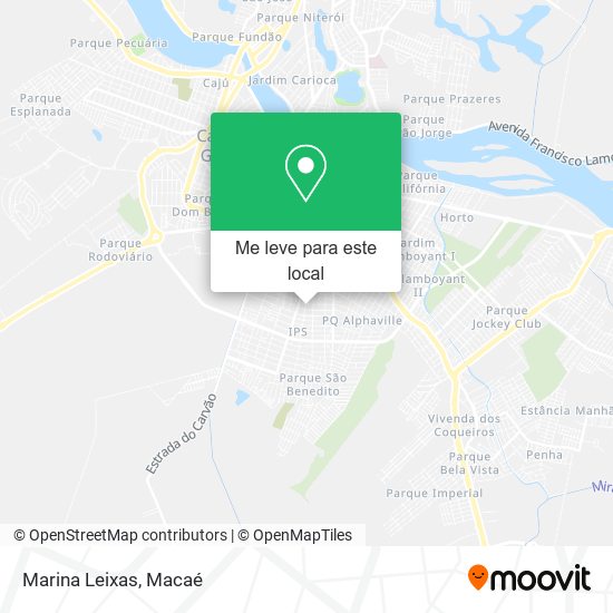 Marina Leixas mapa