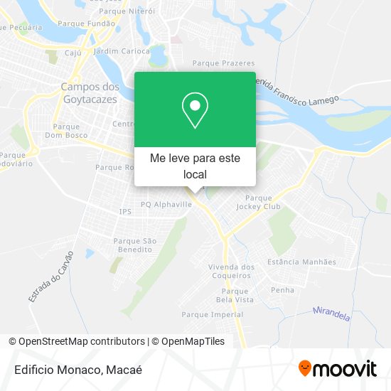 Edificio Monaco mapa