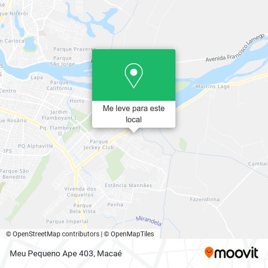 Meu Pequeno Ape 403 mapa