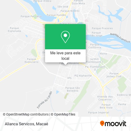 Alianca Servicos mapa