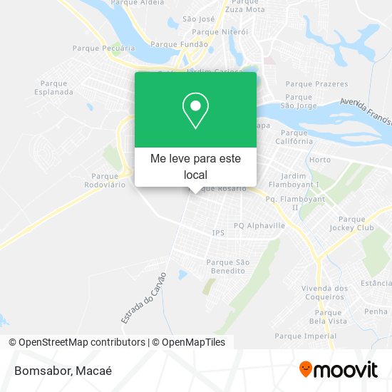 Bomsabor mapa