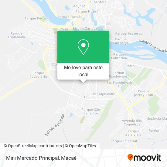 Mini Mercado Principal mapa