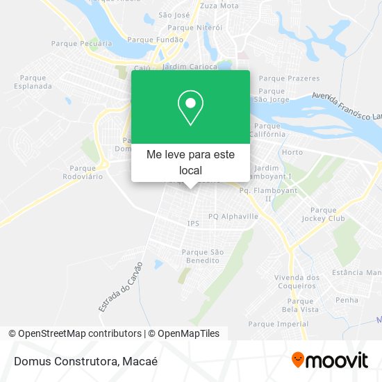 Domus Construtora mapa