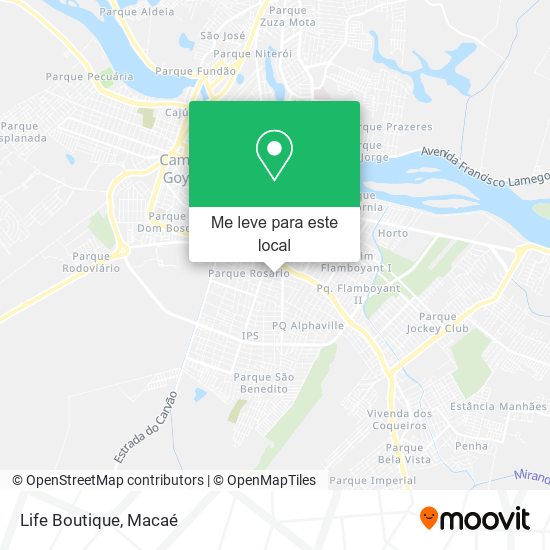 Life Boutique mapa