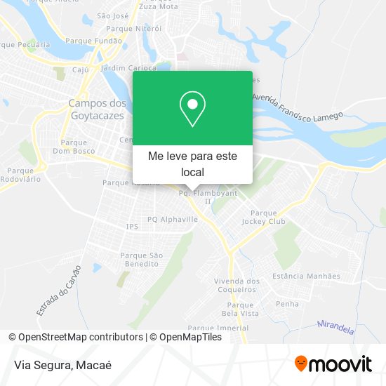 Via Segura mapa