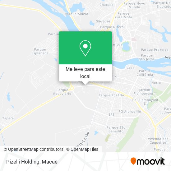 Pizelli Holding mapa