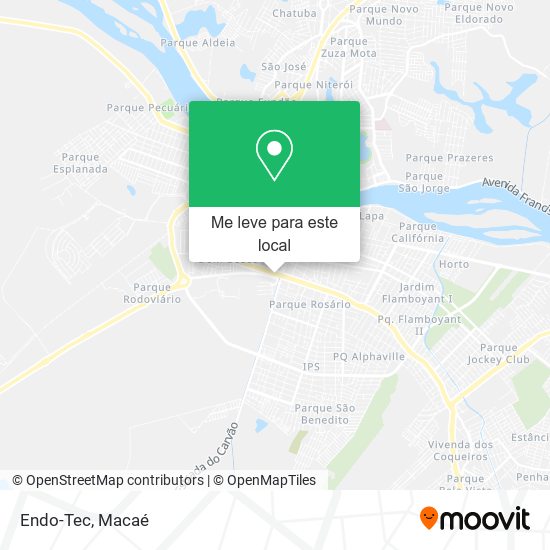 Endo-Tec mapa