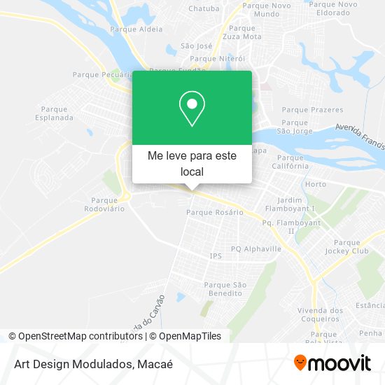 Art Design Modulados mapa