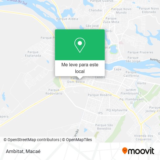 Ambitat mapa