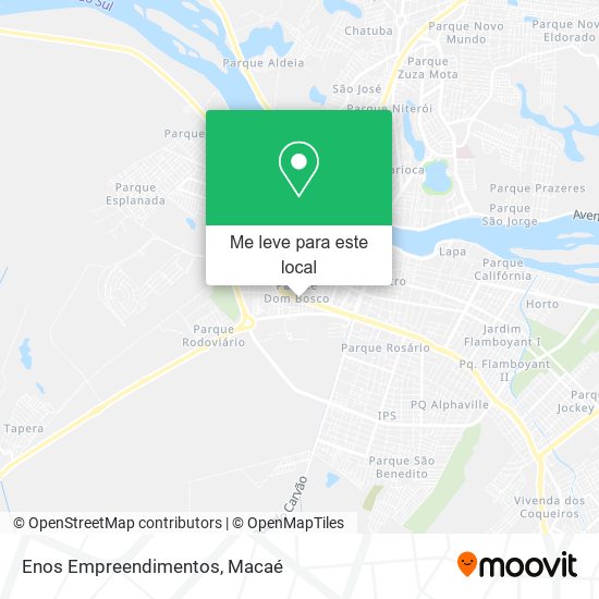 Enos Empreendimentos mapa