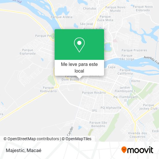 Majestic mapa