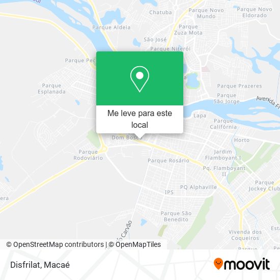 Disfrilat mapa