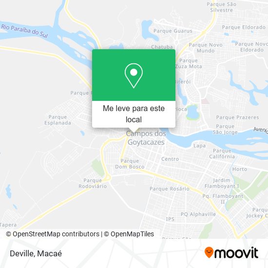 Deville mapa