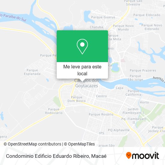 Condominio Edificio Eduardo Ribeiro mapa