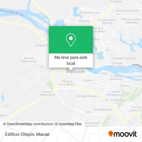 Edificio Chopin mapa
