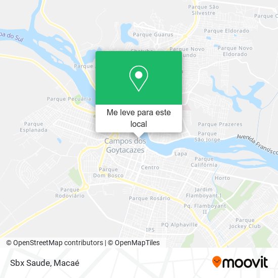 Sbx Saude mapa